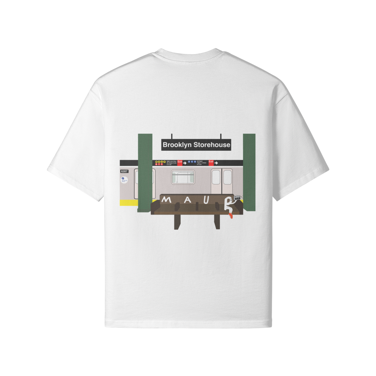 Mau P NYC Subway T Shirt