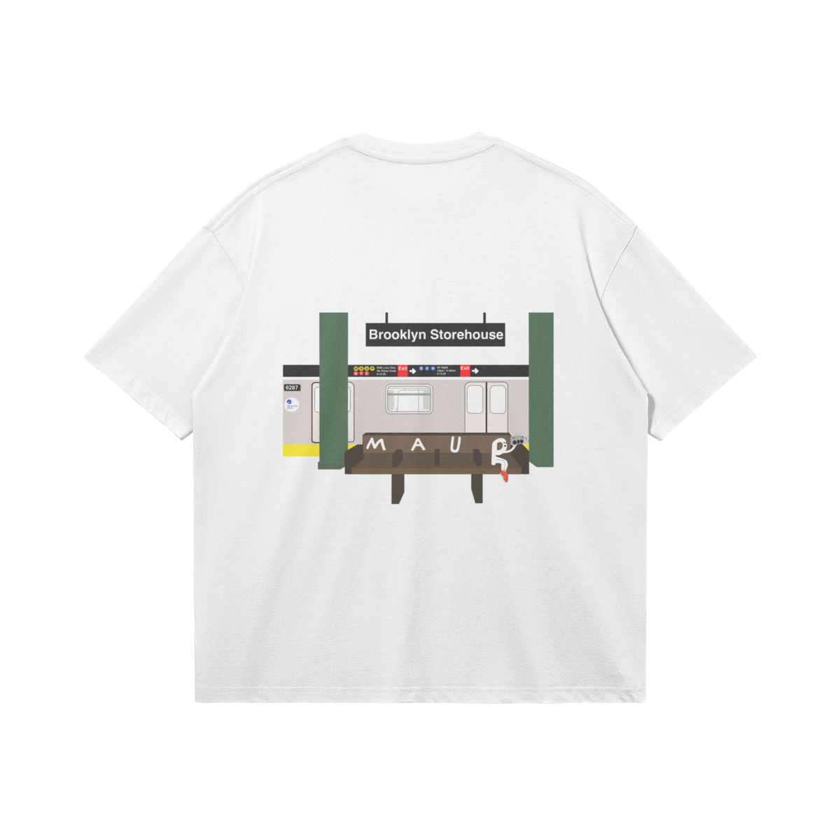 Mau P NYC Subway T Shirt
